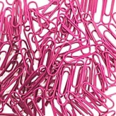 JAM Paper® Colored Standard Paper Clips, Small, Pink Paperclips, 50,000/carton (371332135)