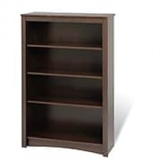 Prepac 31.5'' 4-Shelf Bookcase, Expresso (EDL-3248)