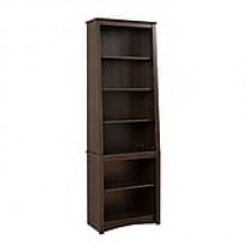 Prepac™ Tall Slant Back Bookcase, Espresso