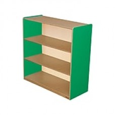 Wood Designs Storage 36'' 3-Shelf Bookcase, Green (WD12936G)