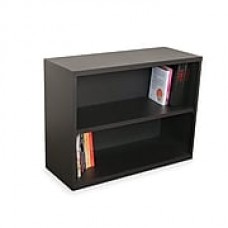 Marvel® Ensemble® 27" x 36" x 14" Two Shelf Bookcase, Dark Neutral