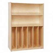 Wood Designs™ Tip-Me-Not™ 24"(H) Plywood Bookcase, Birch