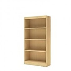 South Shore™ Axess Laminated Particleboard 4-Shelf Bookcase, Natural Maple