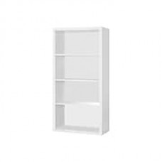 Monarch Specialties 12'' 3-Shelf Bookcase, White (I 7059)