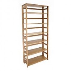 Regency Home Collection 30'' 6-Shelf Bookcase, Medium Oak (FF6730MO)