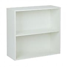 Pro-Line II Prado 31.5'' 2-Shelf Bookcase, White (PRD3230-WH)