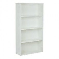 Pro-Line II Prado 31.5'' 4-Shelf Bookcase, White (PRD3260-WH)