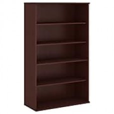 Bush Business Furniture 66H 5 Shelf Bookcase, Harvest Cherry (BK6636CS)