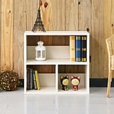 Way Basics Eco Friendly Collins Cubby Bookcase, Organizer and Storage Shelf, White