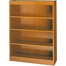 Safco Workspace 36'' 4-Shelf Bookcase, Oak (1503MOC)