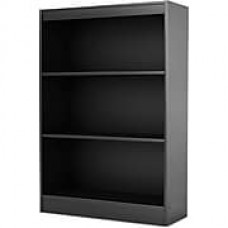 South Shore™ Work ID 3-Shelf Bookcase, Black