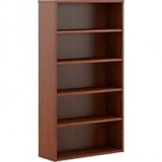 basyx by HON BL Series 5-Shelf Bookcase, Medium Cherry