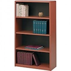 Safco® Value Mate® 4-Shelf Steel Bookcase, Cherry