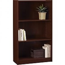 Hayden 3-Shelf Laminate Bookcase, Hilton Cherry