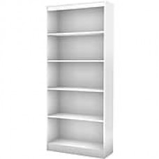 South Shore™ Work ID 5-Shelf Bookcase, White