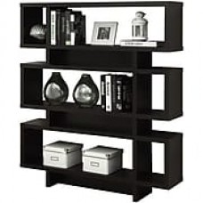 Monarch Specialties Bookcase, 55"H Cappuccino Modern Style (I 2531)