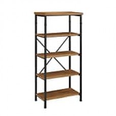 Linon Austin Bookcase, 4-Shelf, 54" H (862255ASH01U)