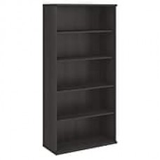 Bush Business Furniture Studio C 5 Shelf Bookcase, Storm Gray (SCB136SG)