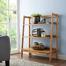 Crosley Landon Bookcase in Acorn (prev Wide Etagere) (CF1111-AC)