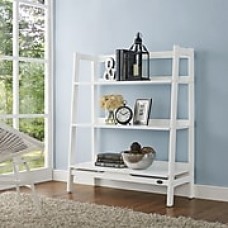 Crosley Landon Bookcase in White (prev Wide Etagere) (CF1111-WH)