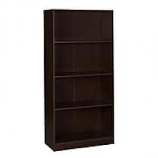 Regency Seating Niche Mod 3 Shelf 65"H Bookcase, Truffle (NBC6530TF)