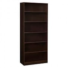 Regency Seating Niche Mod 4 Shelf 71"H Bookcase, Truffle (NBC7130TF)