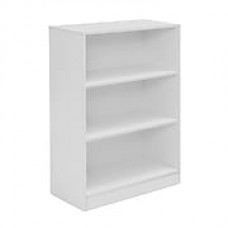 Regency Seating Niche Mod 2 Shelf 42"H Bookcase, White Wood Grain (NBC4230WH)