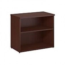 Bush Business Furniture 400 Series 2 Shelf 26"H Bookcase, Harvest Cherry (400SBK302CS)