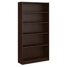 Bush Furniture Universal 5 Shelf Bookcase, Mocha Cherry (WL12487-03)