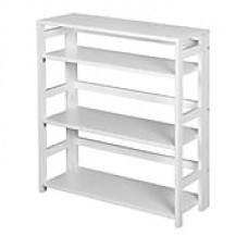 Regency Flip Flop 34" High Folding Bookcase- White (FF3430WH)