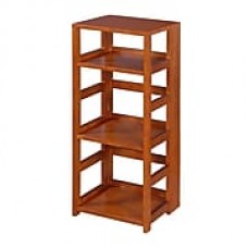 Regency Flip Flop 34" High Square Folding Bookcase- Cherry (FFSQ3412CH)