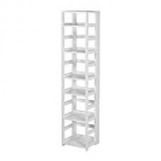 Regency Flip Flop 67" High Square Folding Bookcase- White (FFSQ6712WH)