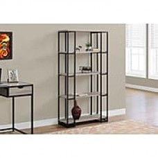 Monarch Specialties Bookcase  Dark Taupe I 7241