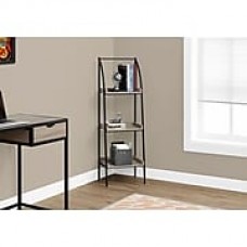 Monarch Specialties Bookcase  Dark Taupe I 7228