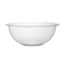 Super Bowl Recyclable Plastic Clear  Salad Bowl PET  32 Oz.