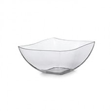 Tiny Temptations Plastic Serving Bowls Clear 16 Oz.