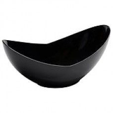 Tiny Temptations Plastic Tiny Tureens Black Bowl 5" x 2.62"