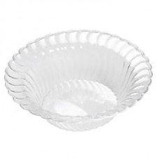 Fineline Settings Flairware 205-CL Dessert Bowl, Clear