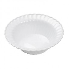 Fineline Settings Flairware 205-WH Dessert Bowl, White