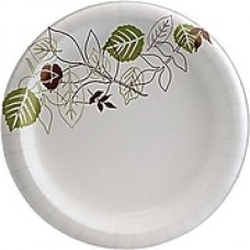 Dixie Ultra Pathways Heavy-Weight Paper Plate by GP PRO, 10”, 500/Carton (SXP10PATH)