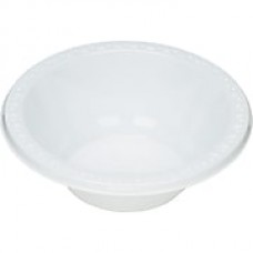 Tablemate  Plastic Bowl, 12 oz., White, 125/Pack