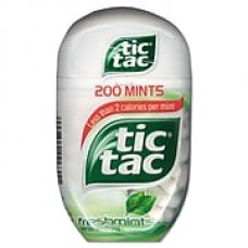 Tic Tac® Mints, 3.4 oz, Freshmint, 4/Box (00631)