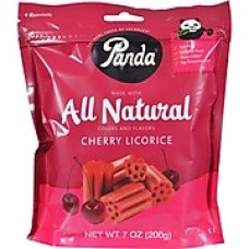 Panda All Natural Cherry Licorice - 7 oz - Case of 12