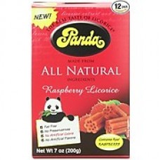 Panda Raspberry Licorice - 7 oz - Case of 12