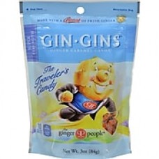 Ginger People Gingins Super Candy Bags - Case of 24 - 3 oz