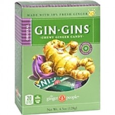 Ginger People Gin Gins Chewy Ginger Candy - 4.5 oz - Case of 12