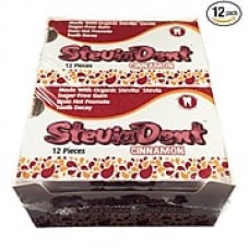 Stevita Steviadent Gum - Cinnamon - Case of 12 - 12 Pack