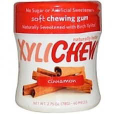 Xylichew Gum - Cinnamon - Jar - 60 Pieces - Case of 4