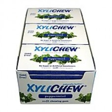 Xylichew Gum - Peppermint - Counter Display - 12 Pieces - Case of 24