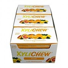 Xylichew Gum - Fruit - Counter Display - 12 Pieces - Case of 24